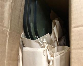 glass shelves - three come with the "barmoire" Dimensions and price are listed in the first photo description.