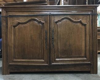 $690. Louis XIV French Oak Buffet. c. 1715. 59"w x 24"d x 41"h. not on site, please enquire to see in person.