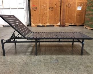 $220. Brown Jordan Regent II 1960's chaise longue. Not on site, please inquire about seeing it.