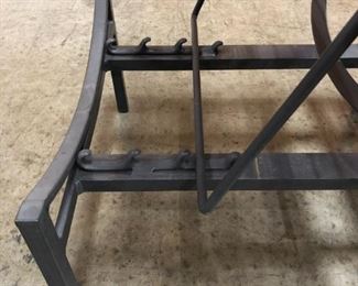 close up of under the adjustable portion