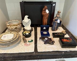 More collectibles - some featured in their own photos for sale online. Inquire about prices if not featured and we will do our best to answer questions.