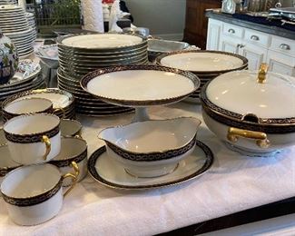 Another view of the Limoges set.