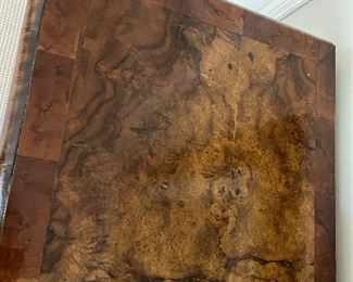 view of the top of the four drawer chest.