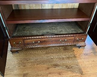 interior of the base