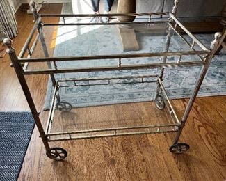 close up of the trolley