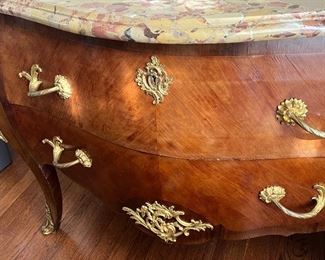 closeup of the front