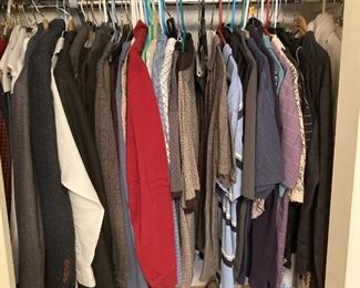 Men's clothes and shoes