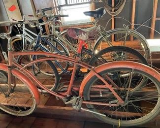 Selection of Vintage Bicycles!