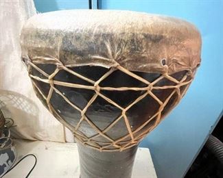 African? South Seas? Native Drum--Works!