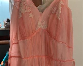 Vintage Pink Night Gown