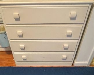 PAINTED 4-DRAWER CHEST