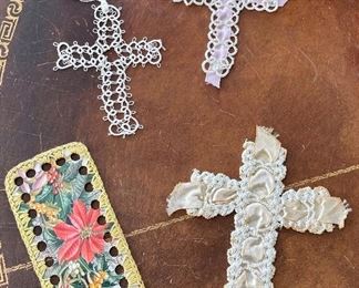 Crochet and Tatting Page Markers
