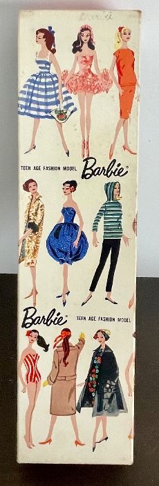 Vintage 1959 Barbie Doll w/Pedestal, No. 850