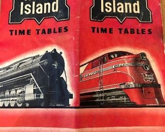 JANUARY 1943 TIME TABLE