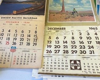 VINTAGE CALENDARS