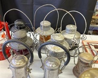 ANTIQUE RAILROAD LANTERNS