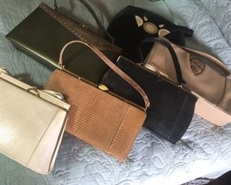 Vintage Leather purses by Leon of California
