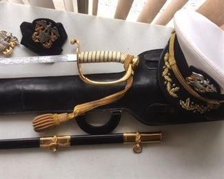 Navy dress sword