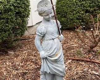 Little Girl Garden Statue