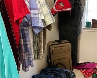 Men's Clothes,  Luggage and Travel Bags