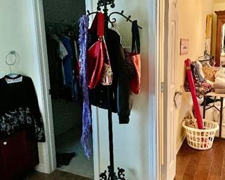 Wrought Iron Plant Stand with Bags for Sale