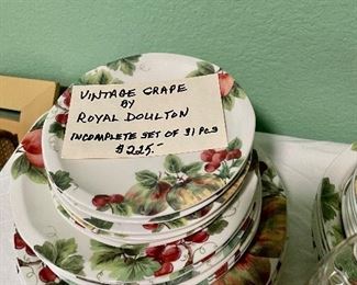 Royal Doulton Vintage Grape