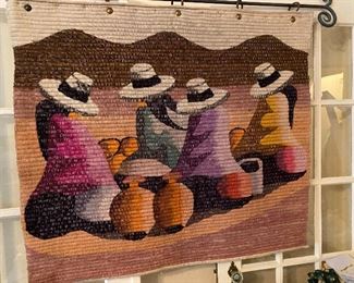 Mexican Peruvian tapestry