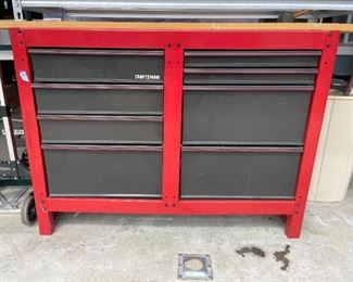 Craftsman 8 drawer tool cabinet.                  $150.00