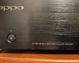 OPPO Ultra HD Blu Ray Disc Player UDP- 203.     $500.00