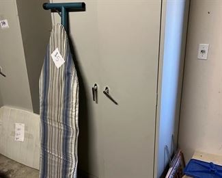 Metal storage cabinet