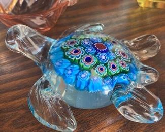 Millefiori paper weight 