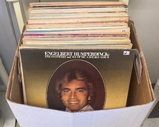 Nice vintage record albums