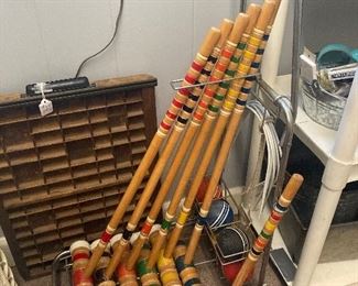 Old crochet set in great condition