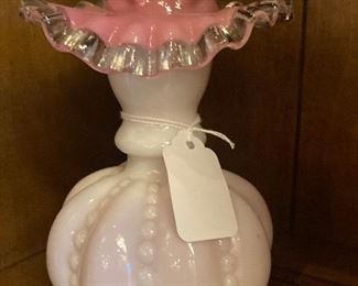 Fenton Jack in the Pulpit melon vase