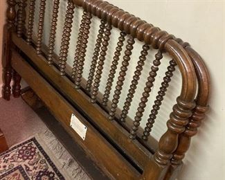 Antique bed from 1895.