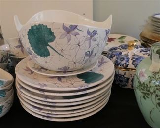 Italian pottery by Ernestine