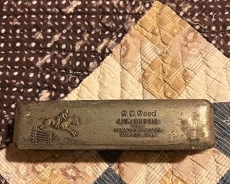 Advertising Texaco brush 