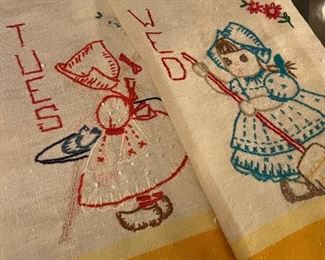 Embroidery towels 