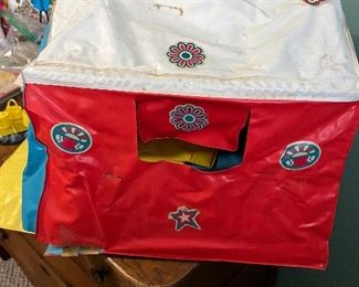 Barbie Camp out tent with Box