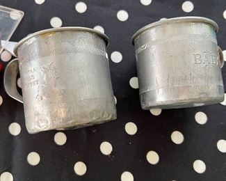 Tin baby cup 