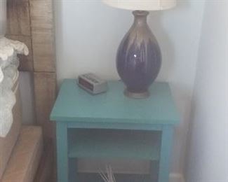 Table lamp & nightstand