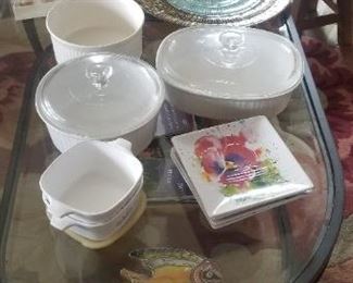 Corelle and other dishware