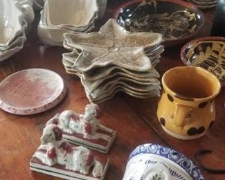 Pretty porcelain & pottery
