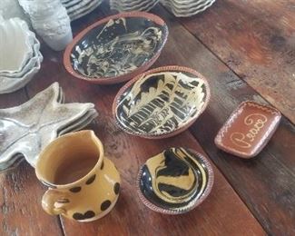 Unique  pottery and china