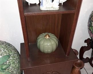 Grandfather Clock W/ Display Shelves