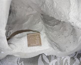 Handmade Asian Pottery Figurine