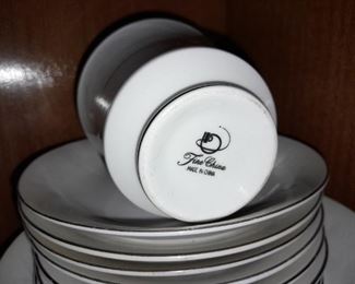 "Fine China" China Set