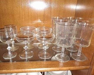 Assorted Glassware