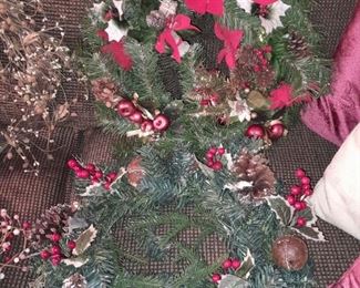 Assorted Holiday Wreaths