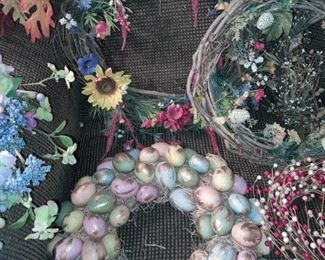 Assorted Holiday Wreaths